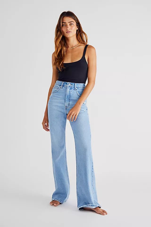 Levi's 70's High-Rise Flare Jeans | Free People (Global - UK&FR Excluded)