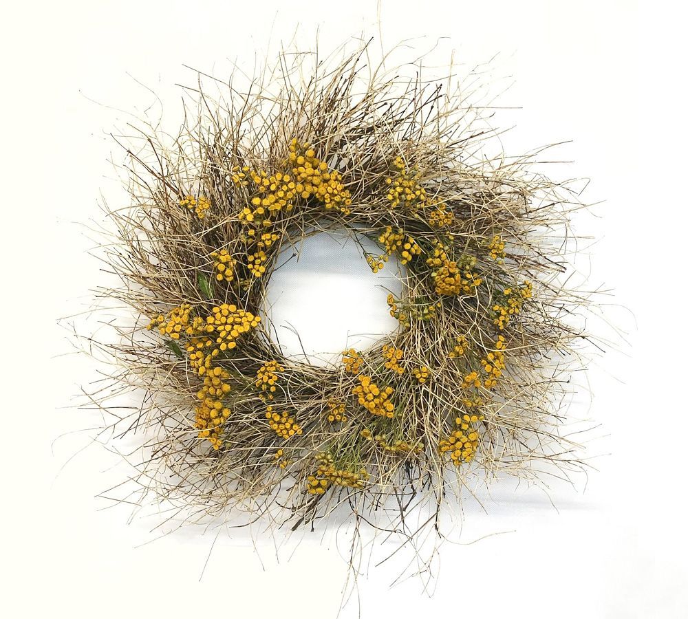 Dried Open Prairie Wreath | Pottery Barn (US)