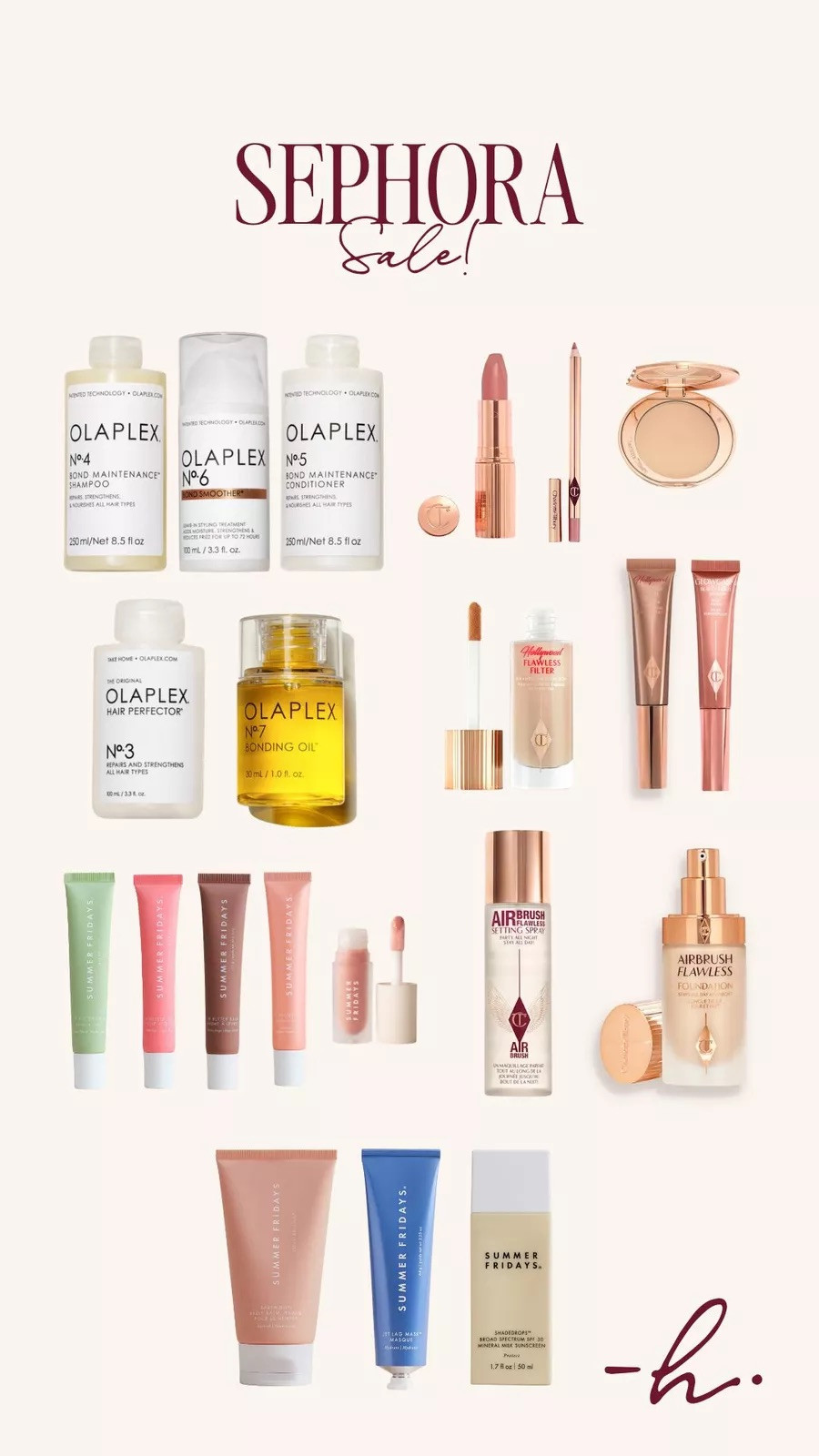 A roundup of my Sephora sale favorites! Use code SPRINGSALE to shop! 

#LTKBeauty #LTKSaleAlert