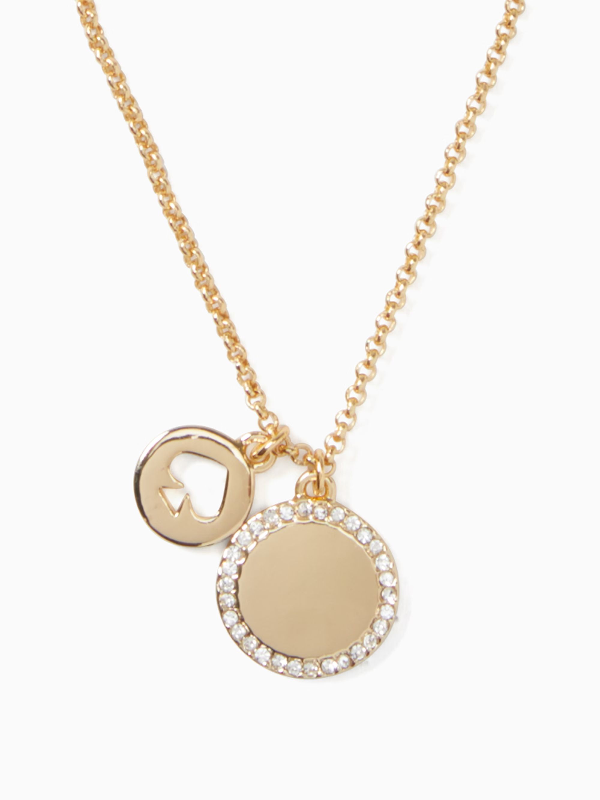 spot the spade pave charm pendant | Kate Spade Outlet