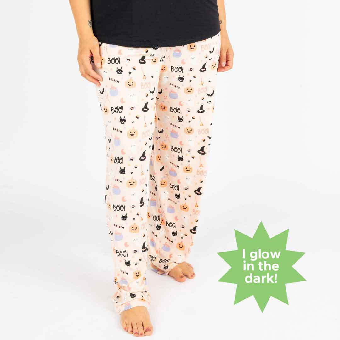 Sweet and Spooky Glow-in-the-Dark Halloween Bamboo Relaxed Lounge Paja | Emerson and Friends