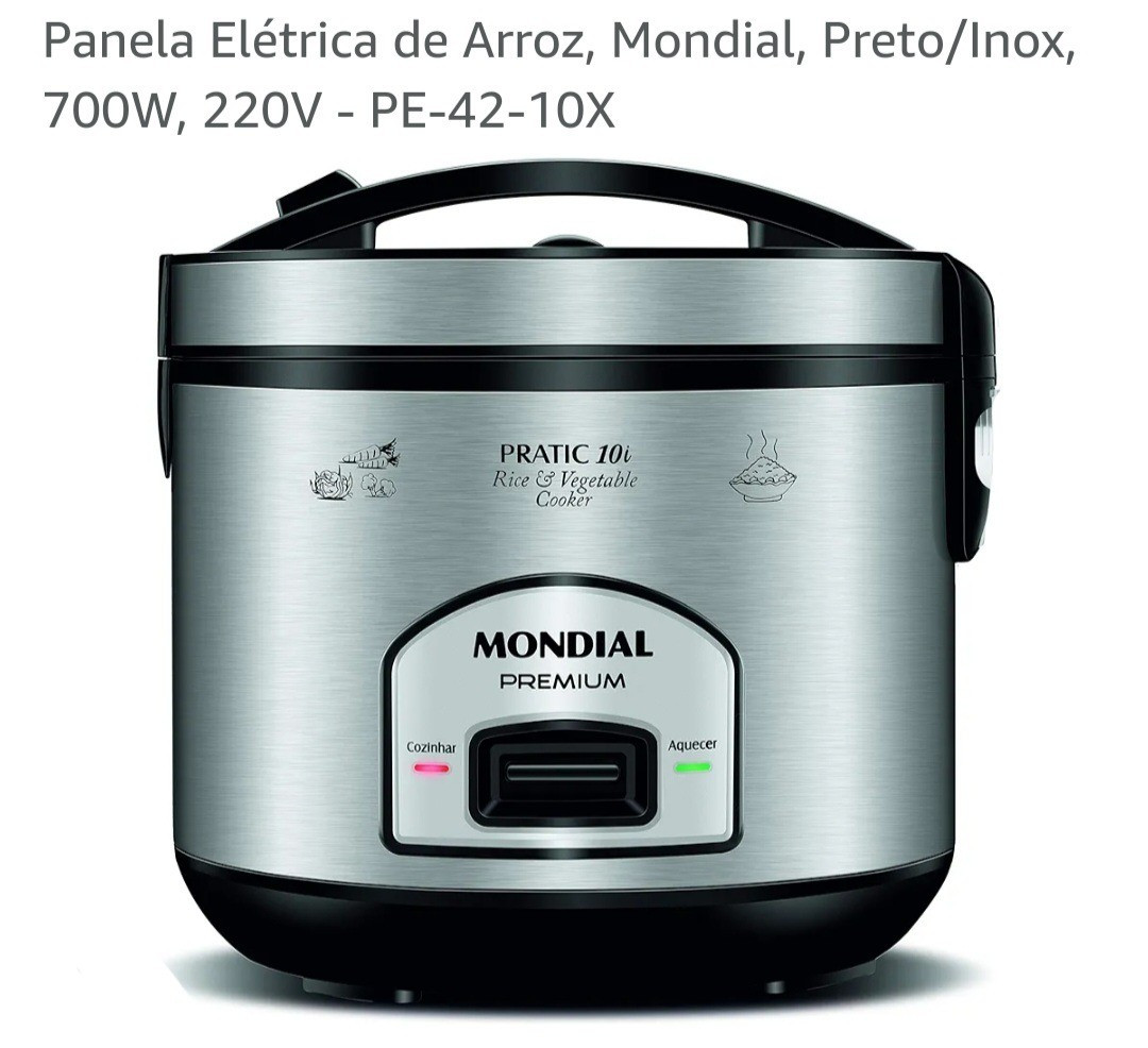 Linda e prática. Panela de arroz que pode ser usada para cozinhar legumes e muitos outros alimentos.

#LTKbrasil