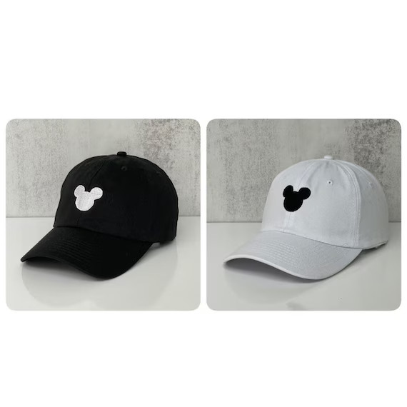 Mouse Baseball Hat Embroidered Dad Cap  Unstructured Low - Etsy | Etsy (US)