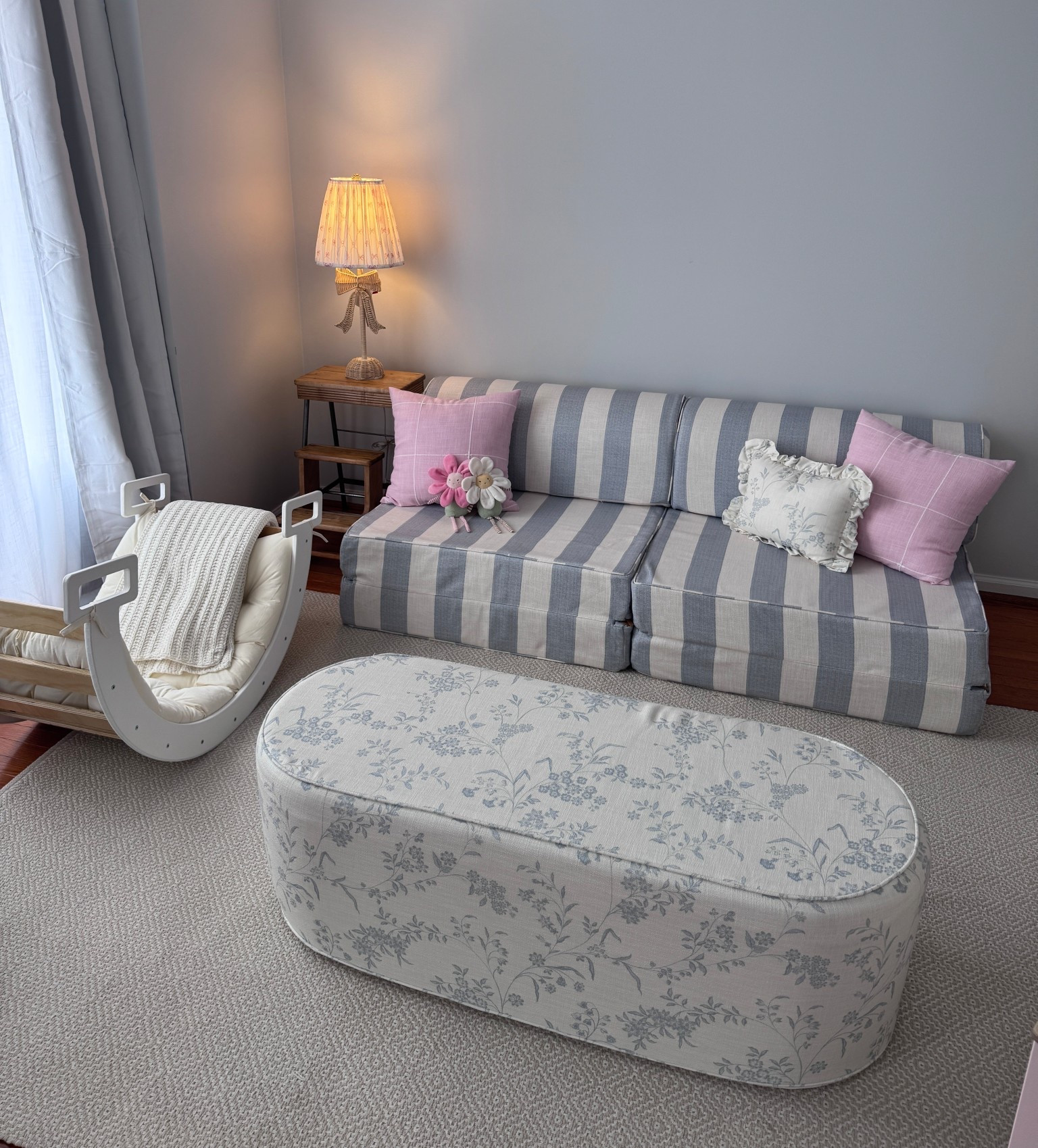Toddler playroom sofa and soft coffee tablee

#LTKmomlife #LTKHome #LTKKids