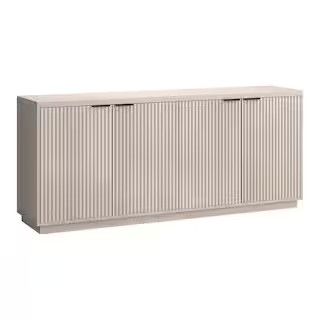 Meyer&Cross Mansfield Alder White MDF 68 in. Buffet Table BF2169 - The Home Depot | The Home Depot