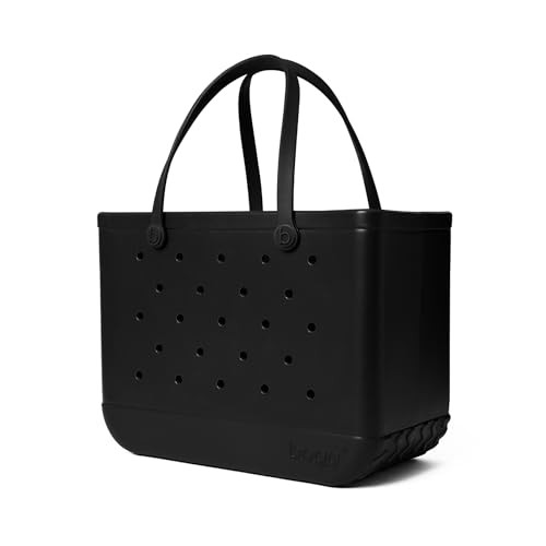 BOGG BAG Original Large Tote – 19” x 14” x 9” – Durable, Washable, Tip-proof – Beach, Pool, Boat, Work, Sports (Lbd Black) | Amazon (US)