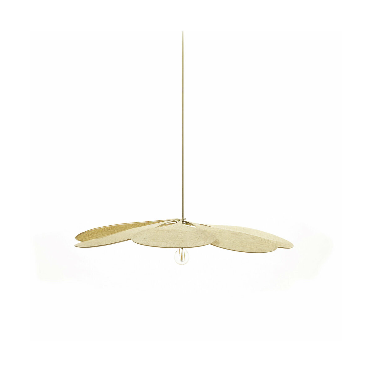 Suspension en raphia 80 cm Pale Originelle - Georges | The Cool Republic - Reward Style