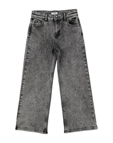 Msgm Kid Girl Jeans Grey Size 10 Cotton, Elastane | YOOX (US)