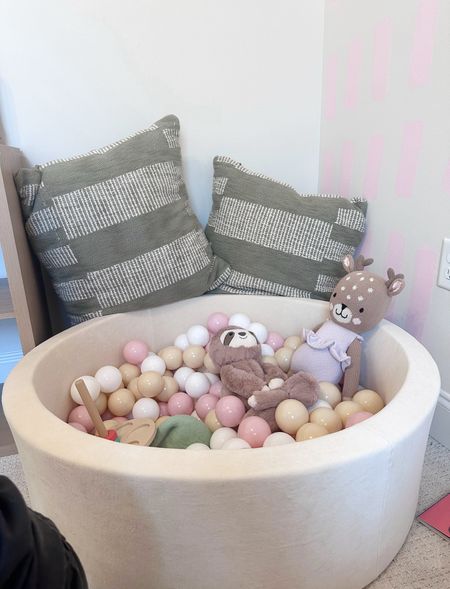 Londyn loves her little ball pit! It’s the perfect size for a 1-3 year old. Ours is from Etsy, but there a similar one at Pottery Barn. 

Toddler toys, baby girl toys, toddler gifts, 1 year old gifts, 2 year old gifts 

#LTKfindsunder100 #LTKbaby #LTKkids