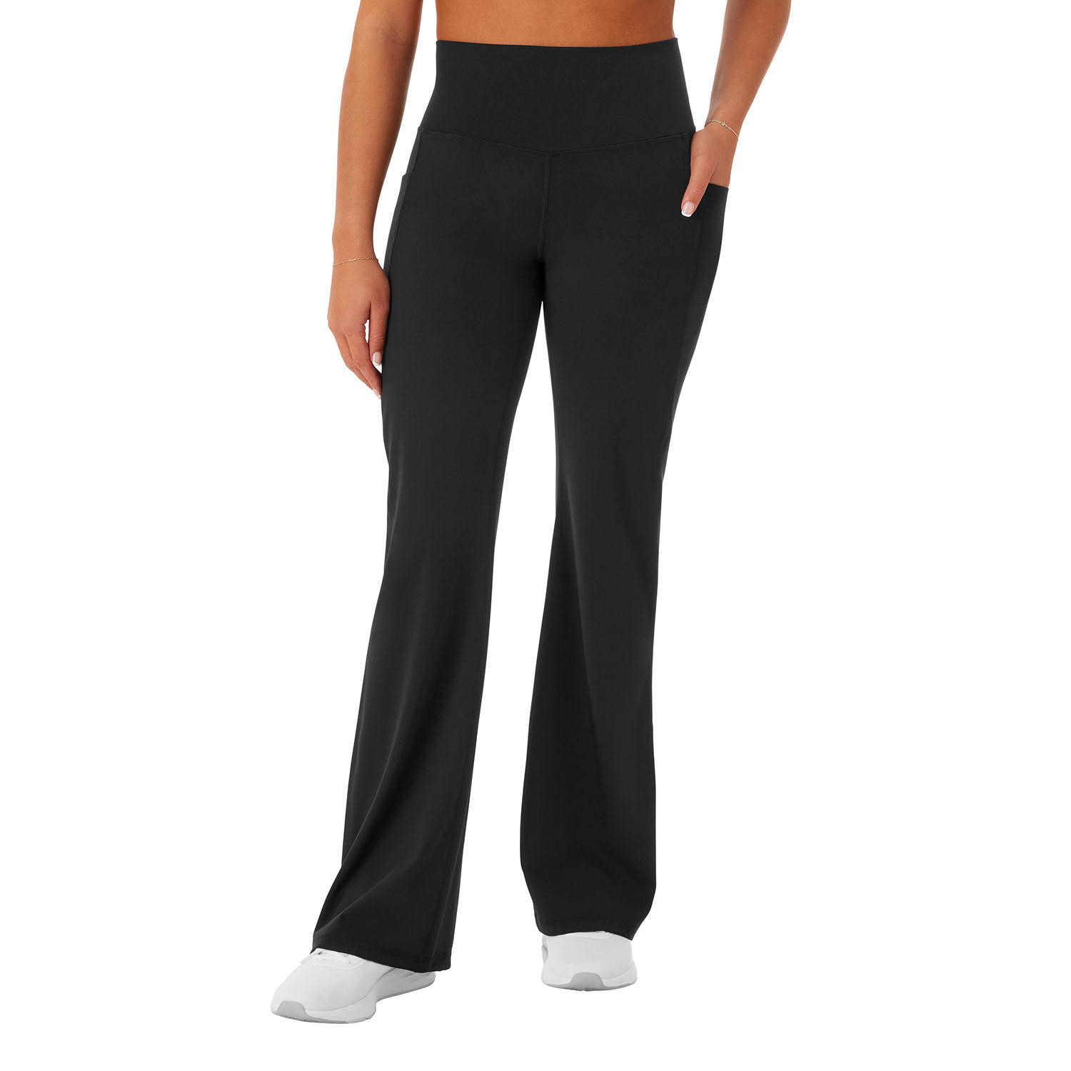 Member's Mark Women's Flare Yoga Pants Black L:- Black, L | Sam's Club