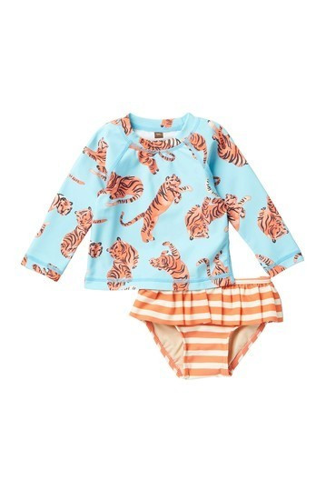 Rashguard 2-Piece Set (Baby Girls) | Nordstrom Rack