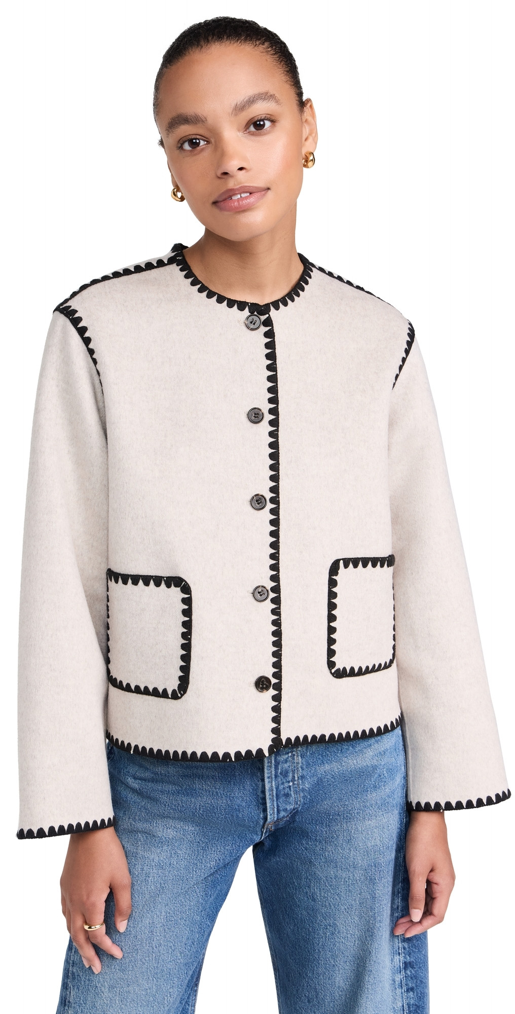 RAILS Melanie Jacket Oatmeal XS | Shopbop