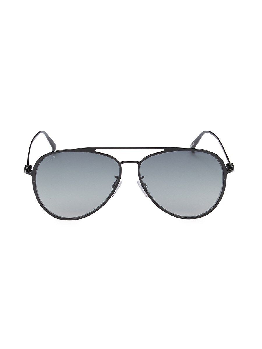 Bally Women's 62MM Aviator Sunglasses - Black | Saks Fifth Avenue OFF 5TH (Pmt risk)