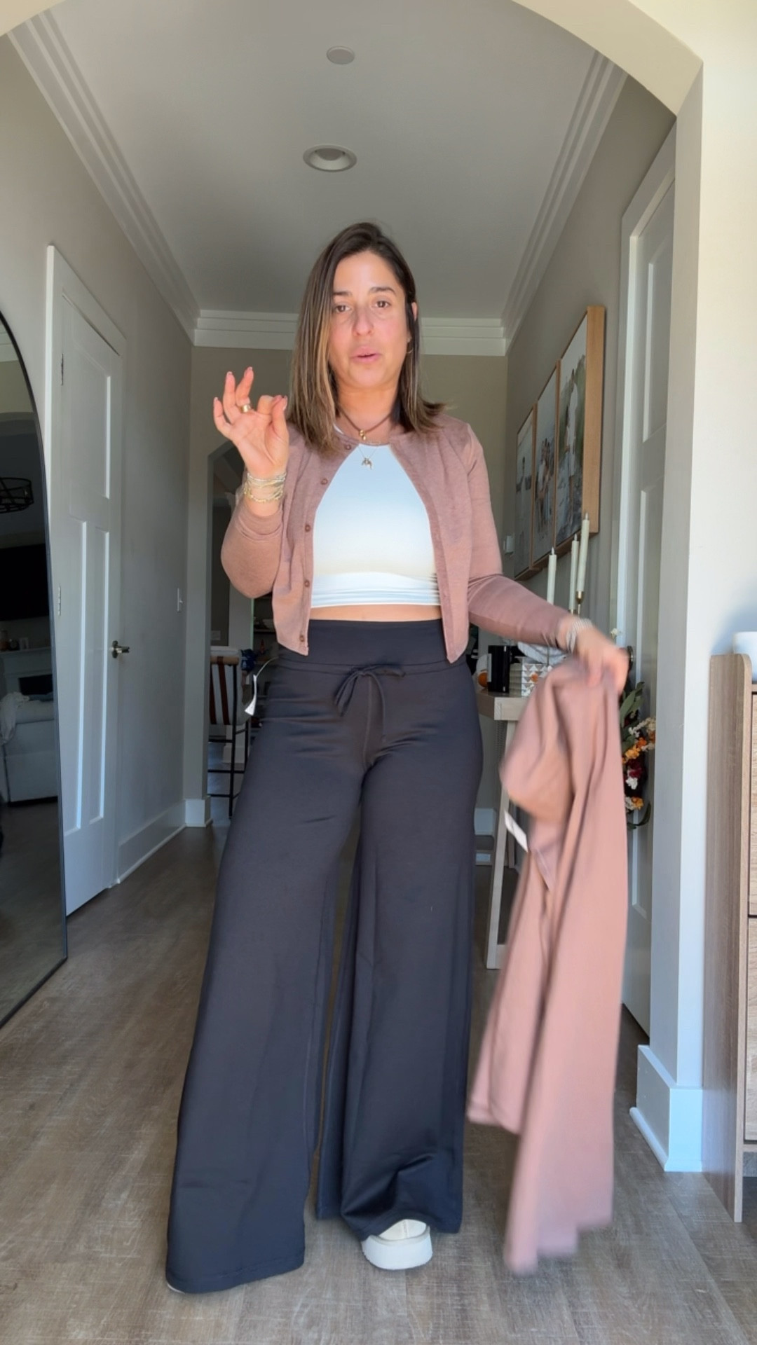 Old Navy set. Small petite in pants & cardigan

#LTKPetite #LTKSaleAlert #LTKActive