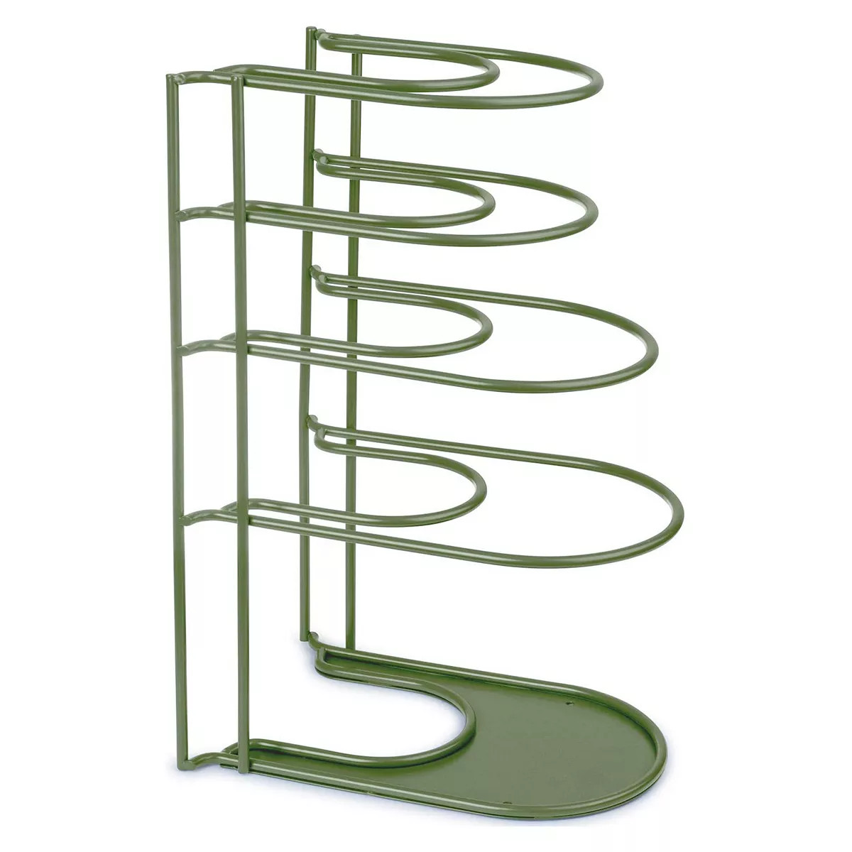 Cuisinel 15 In Heavy Duty Extra Large 5 Pan & Pot Organizer 5 Tier Rack, Green | Kohl's