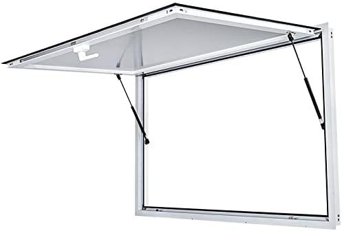 VEVOR Concession Window 48 x 36 Inch, Concession Stand Serving Window Door with Double-Point Fork Lo | Amazon (US)