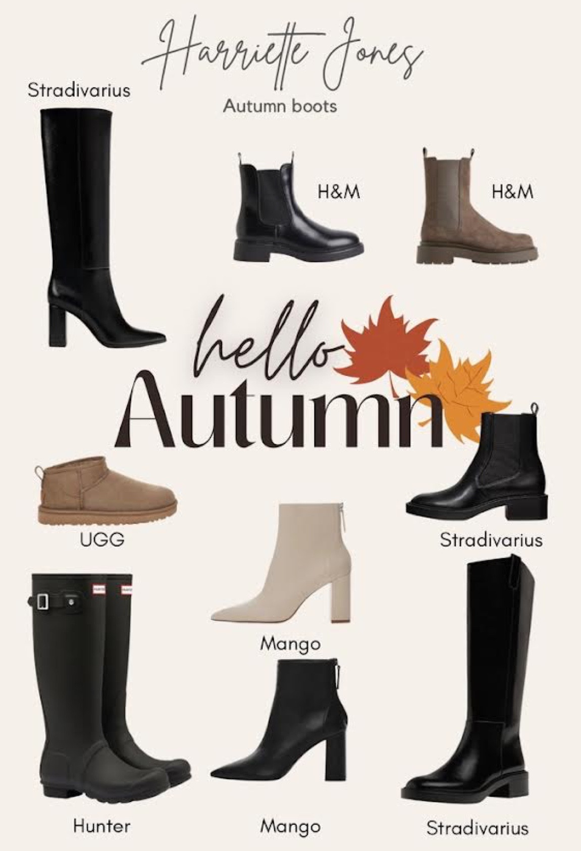 Stradivarius, H&M, Mango, UGG, Hunter, Asos, Luisa via roma, autumn wardrobe, capsule wardrobe, boots season, ankle boots, knee high boots, black boots, Hunter wellies, Ugg ultra mini, leather boots, suede boots, autumn shoes, autumn outfit ideas

#LTKeurope #LTKshoecrush #LTKSeasonal