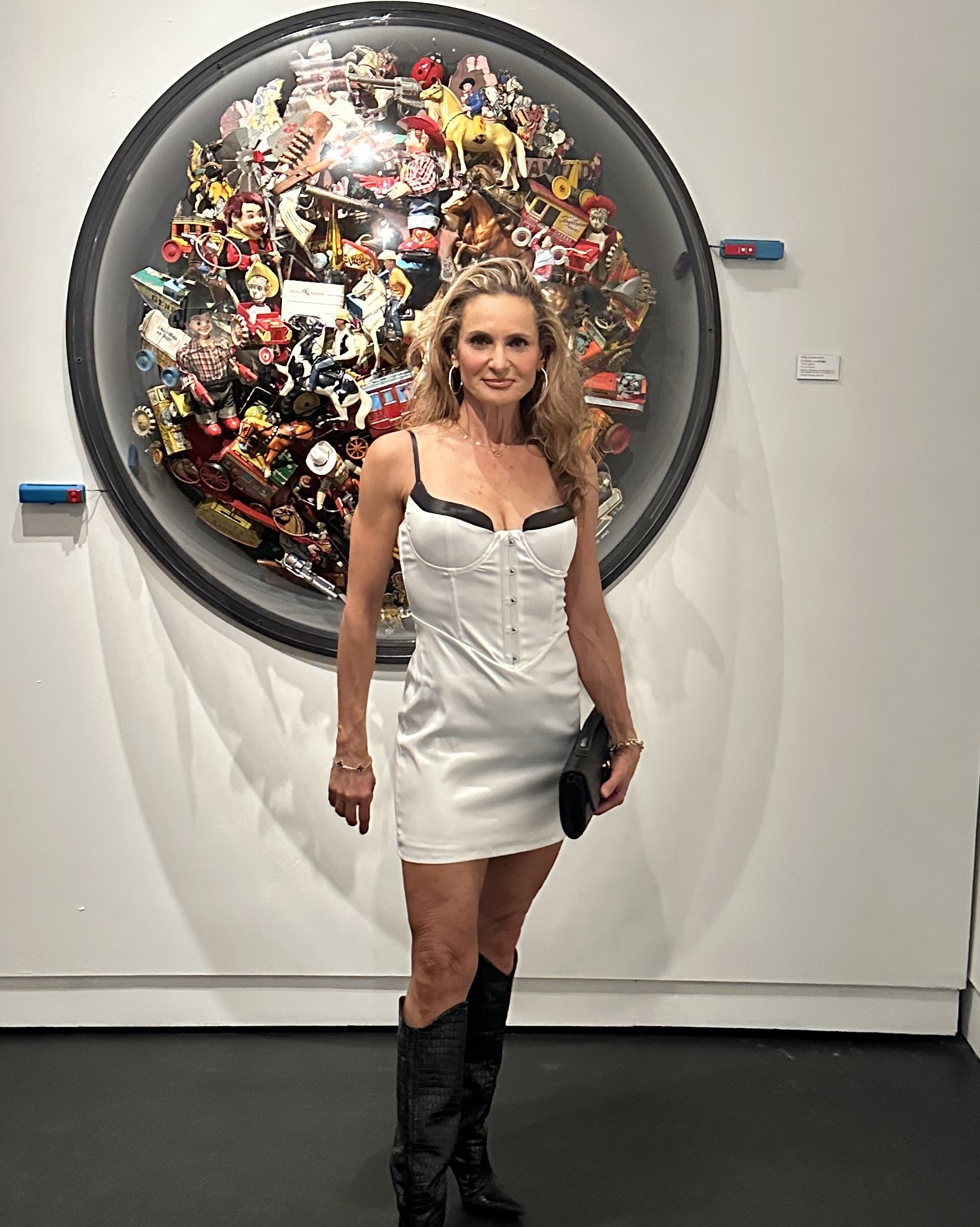 Revolve dress on sale love those stunning boots so comfortable

#LTKOver40 #LTKSaleAlert #LTKootd