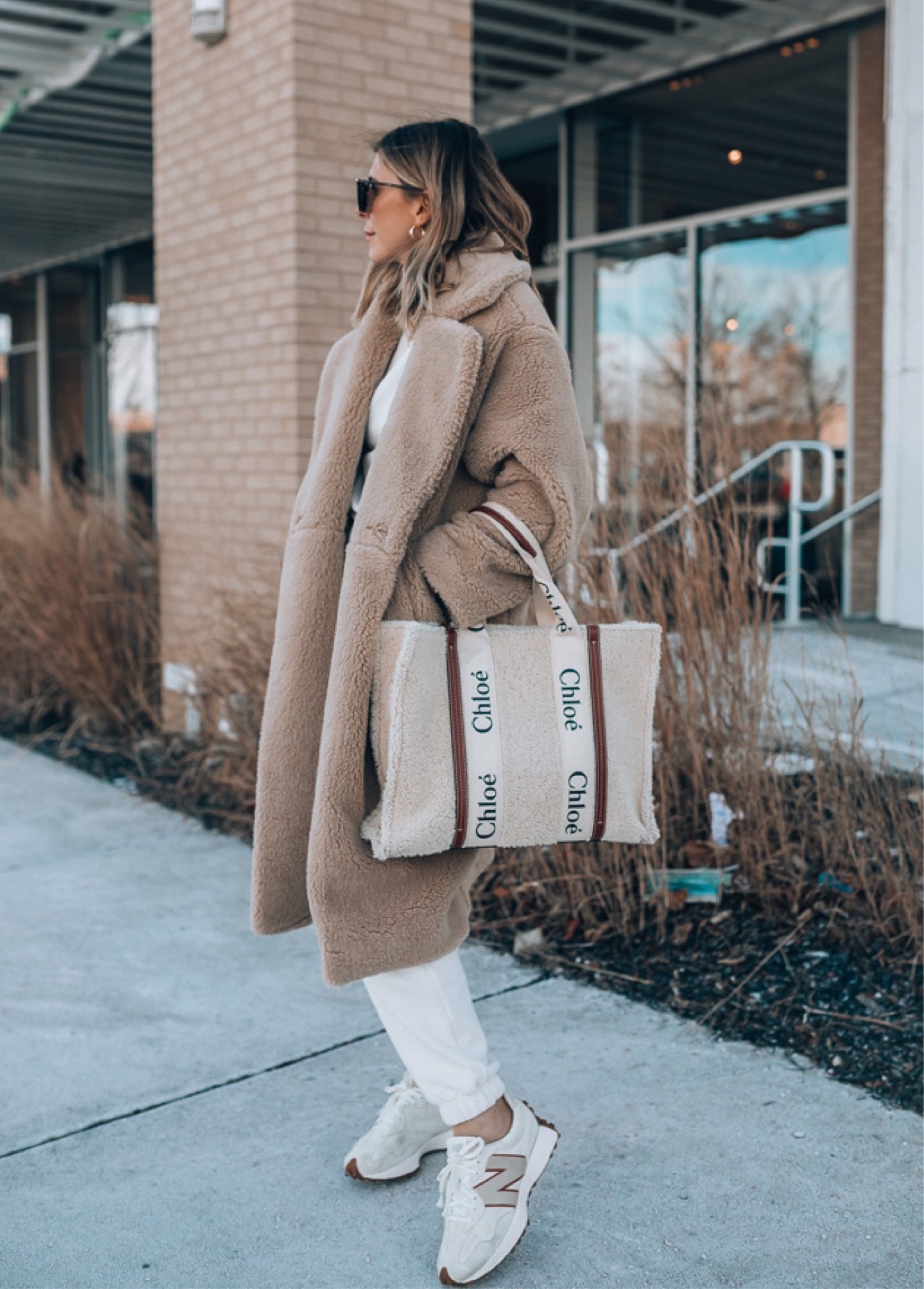 UGG® Gertrude Long Teddy Coat curated on LTK