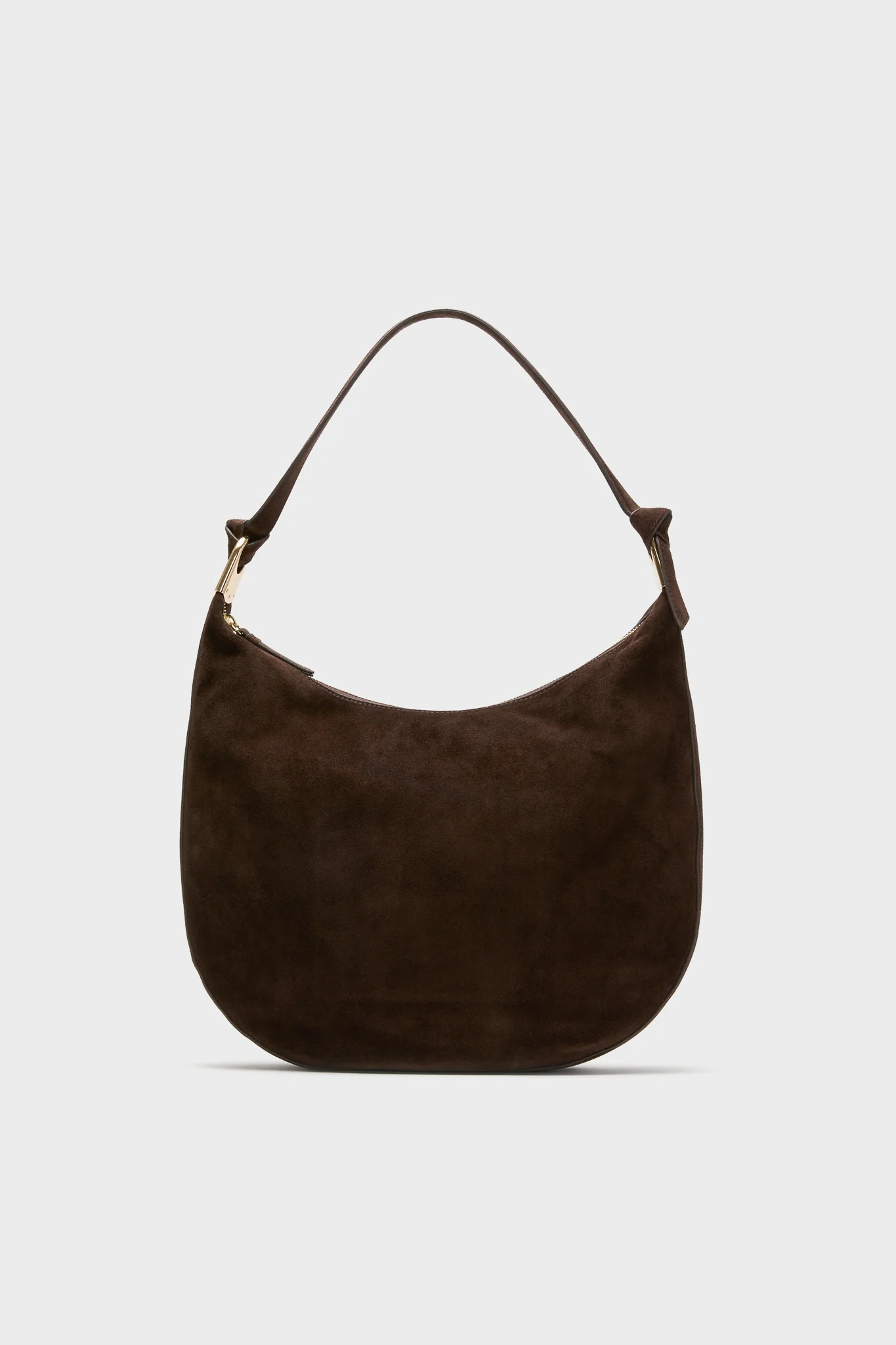 Tmoro Suede with Gold Morgan Shoulder Bag | Tuckernuck (US)