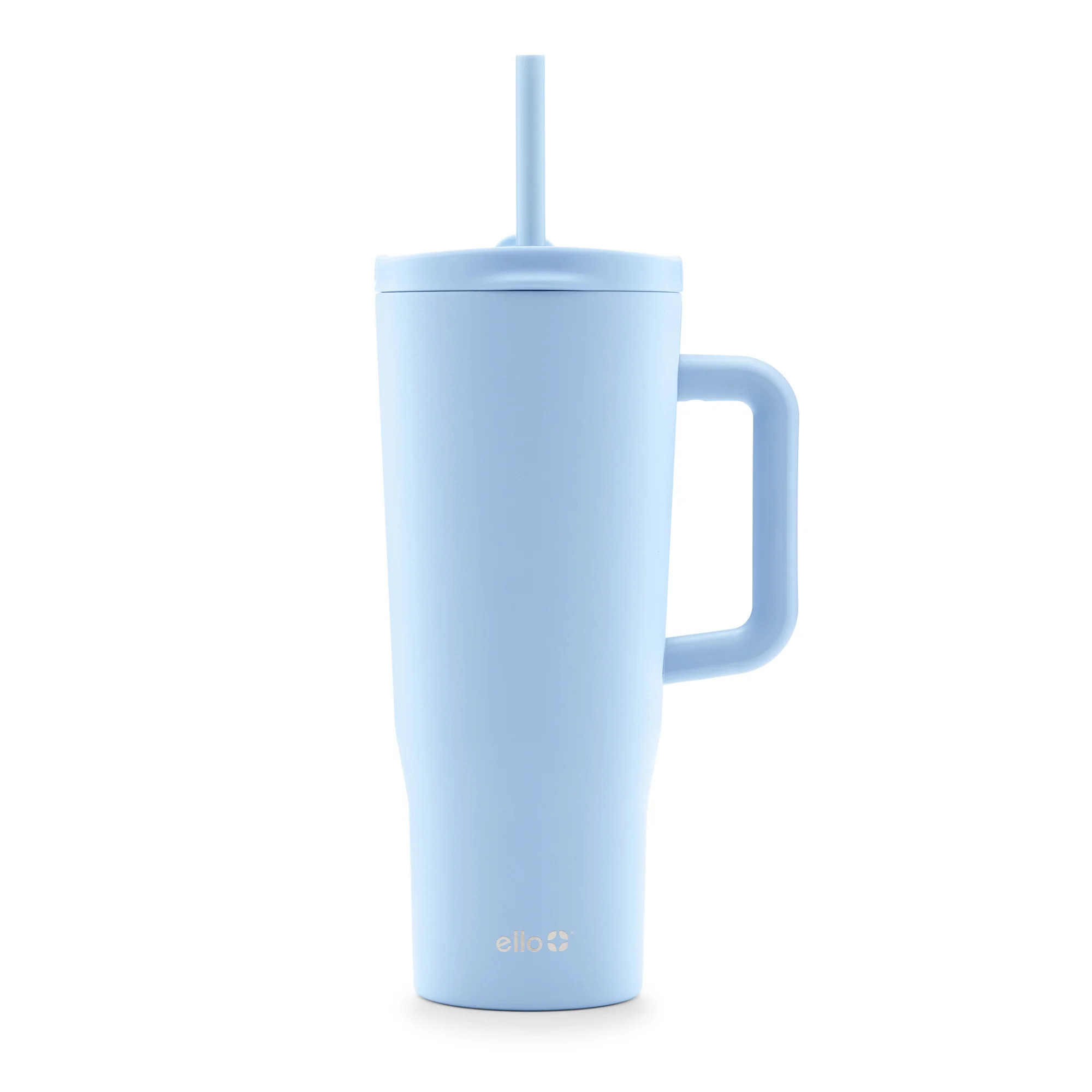 Ello Ultra Clean 40 oz Stainless Steel Tumbler with Handle, Blue | Walmart (US)