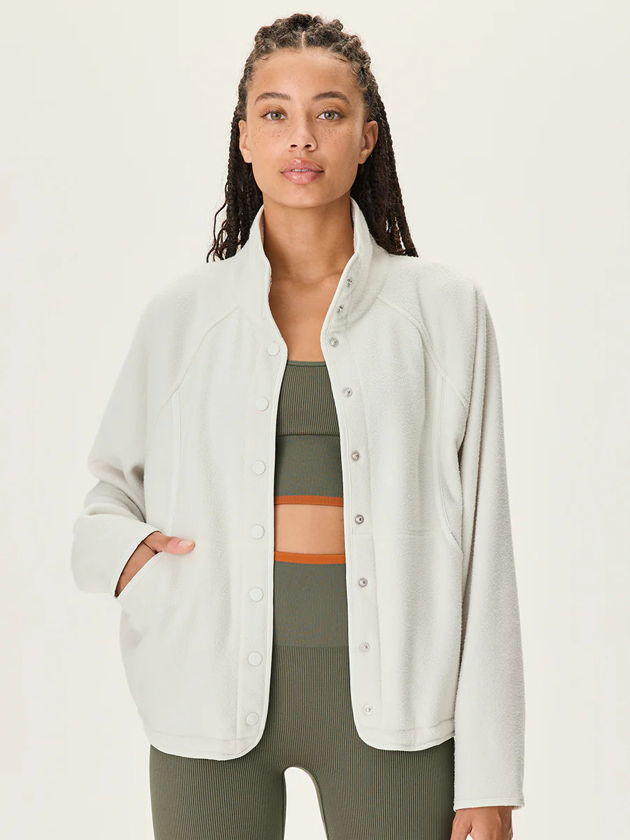 RecFleece Snap JacketA Heart | Outdoor Voices