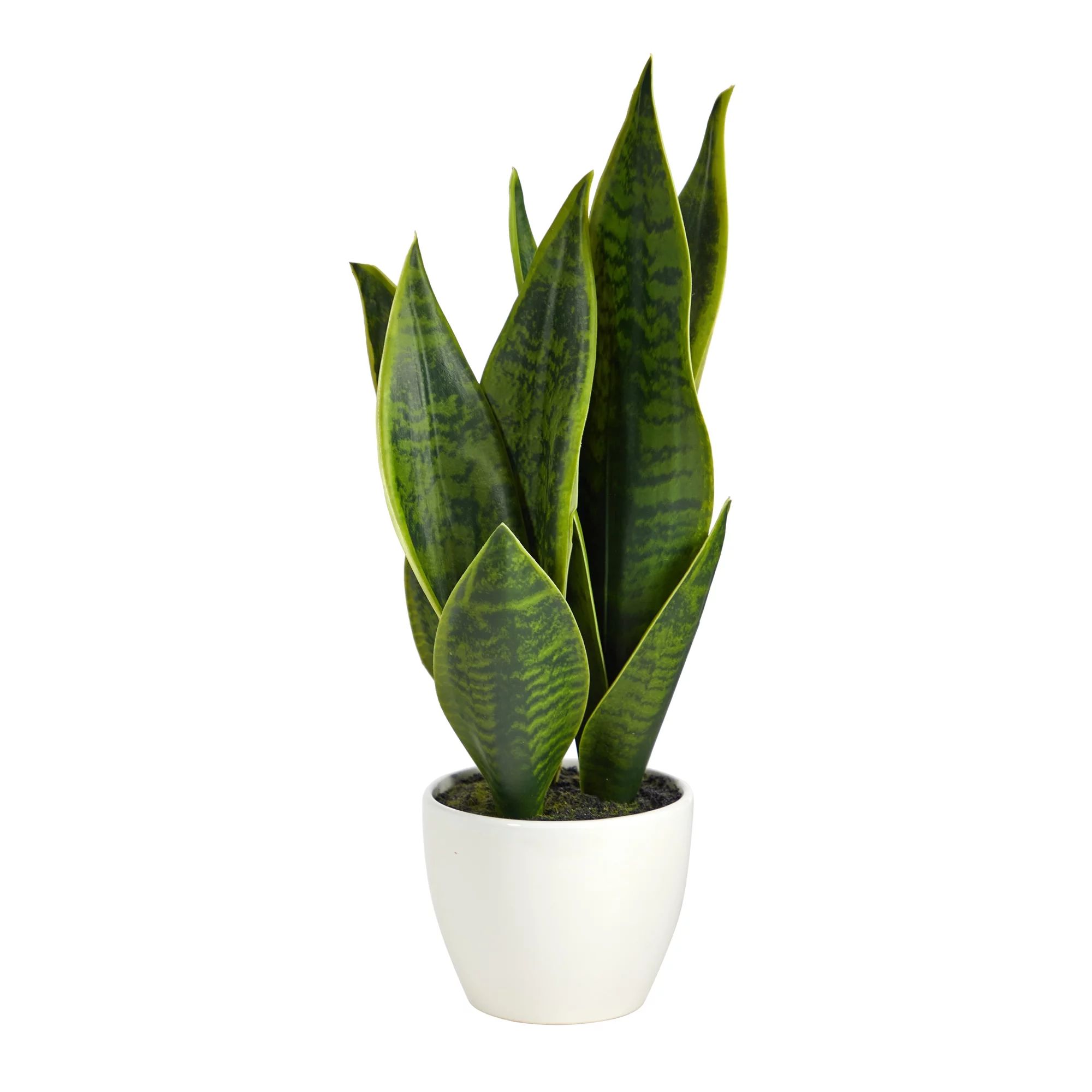 Nearly Natural 16in. Sansevieria Artificial Plant | Walmart (US)