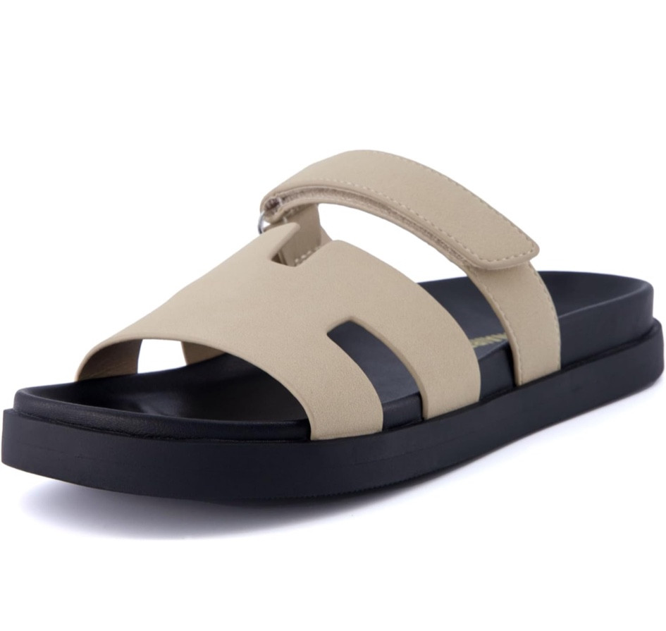 CUSHIONAIRE Women's Lotto footbed sandal with +Comfort, Wide Widths Available

Hermes dupe

#LTKstyletip