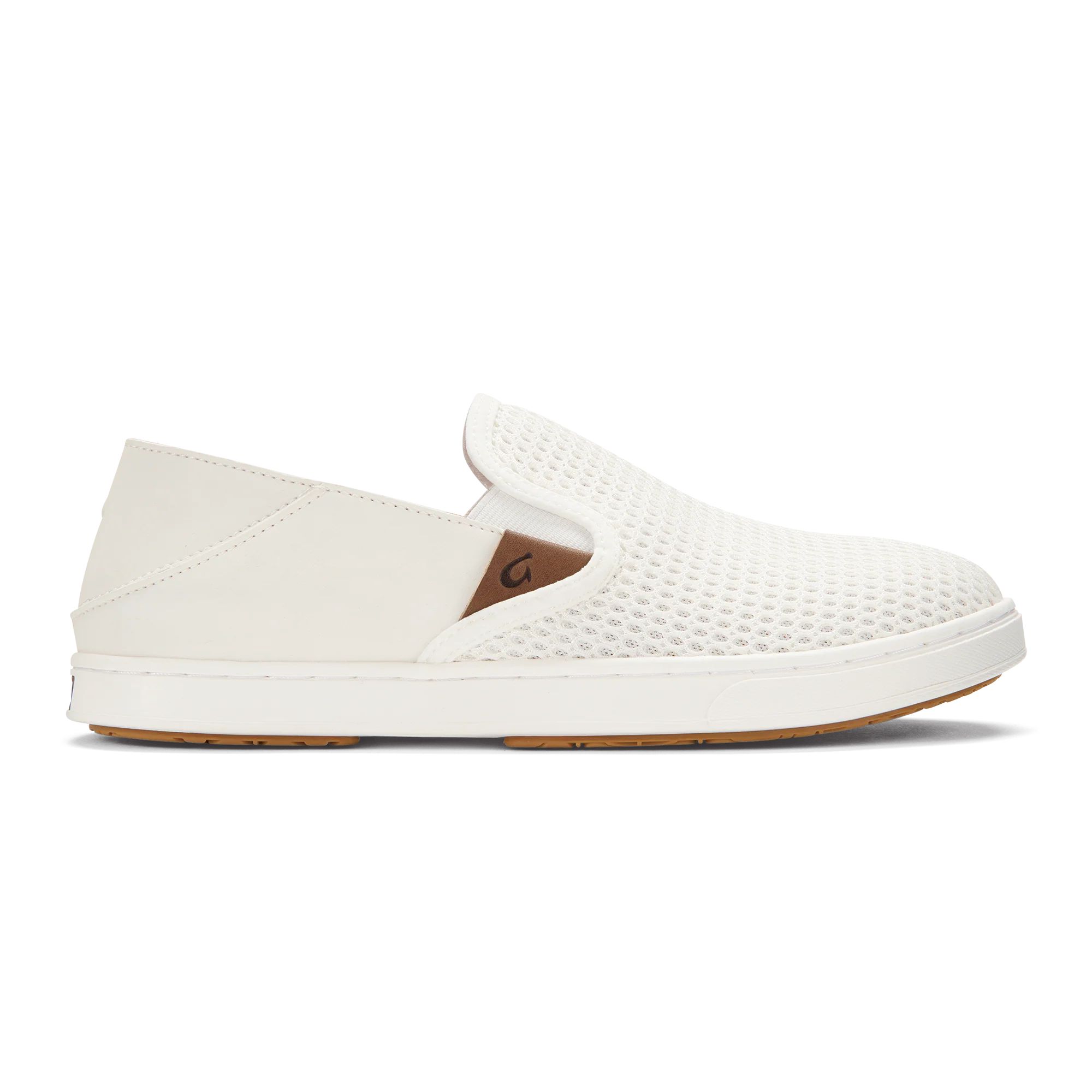 Pehuea Women's Breathable Slip-On Sneakers - Bright White | OluKai | OluKai