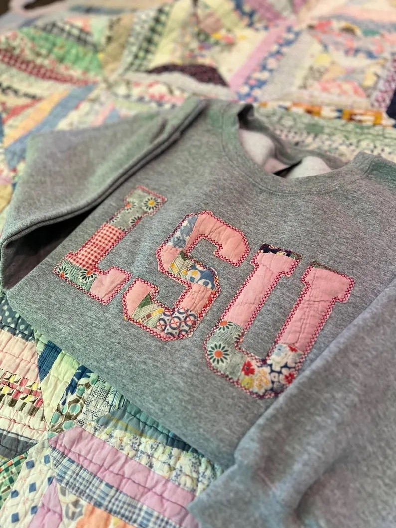Graduation gift, university of
LSU, Florida, TCU, Ole Miss
Florida, football, football season, football mom, gators, southern, boy mom, Mother’s Day gift, graduation gift,
Preppy,
Personalized, monogrammed

BLUE JEAN CUSTOM Embroidery Chain Stitch Sweatshirt Personal Distressed Mothers Day Vintage Custom Pullover Sport/College/Club/Team Mom Gift

#LTKfindsunder100 #LTKfindsunder50 #LTKparties