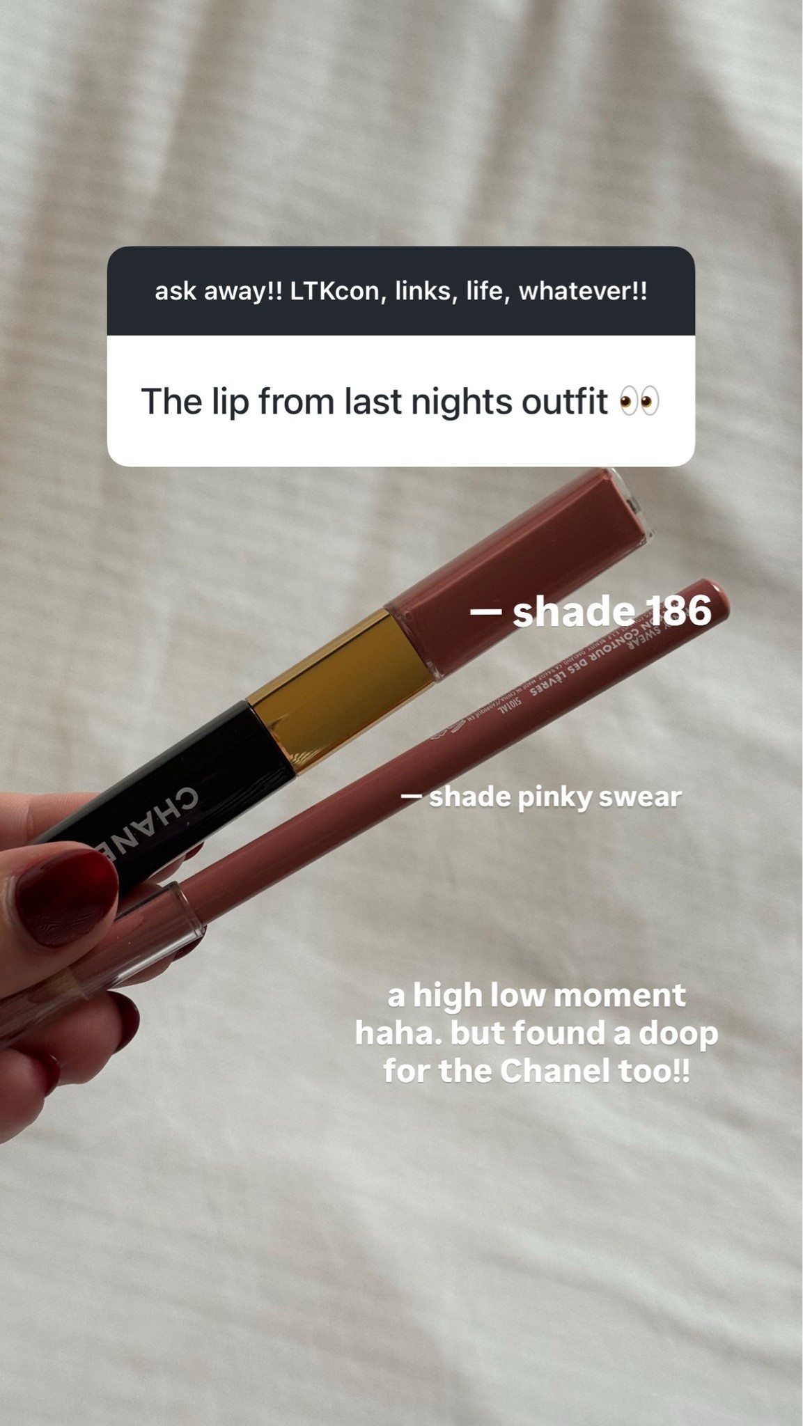 Lip combo I wore!!

#LTKBeauty