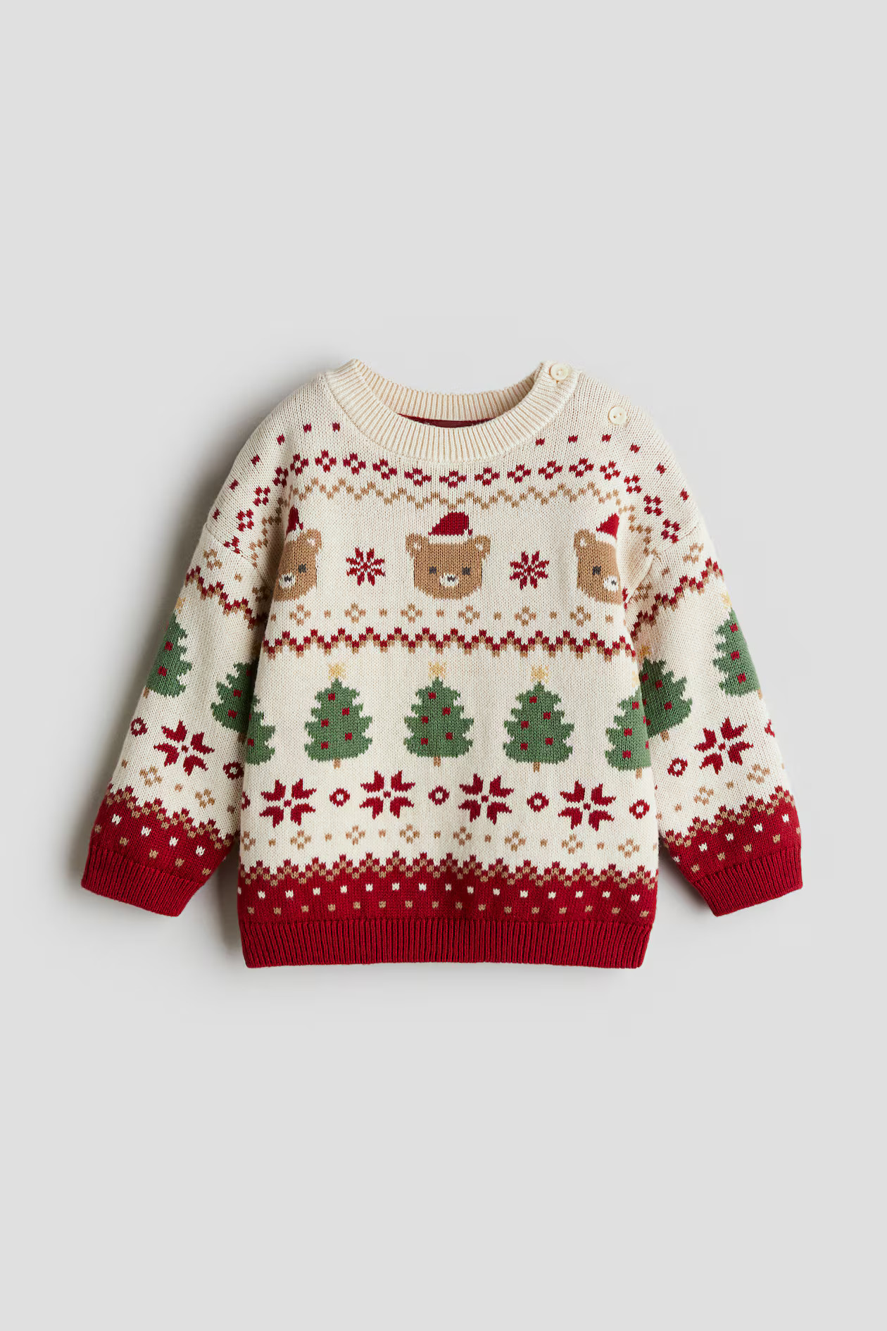 Jacquard-Knit Sweater | H&M (US + CA)