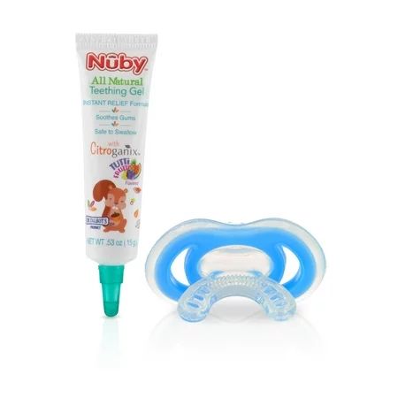 Nuby All Natural Teething Gel with Free Nuby Gum-Eez Teether, .53 Oz | Walmart (US)