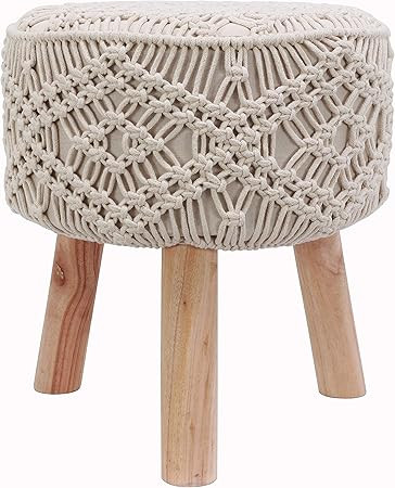 Décor Therapy Stool, Natural | Amazon (US)