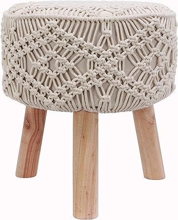 Décor Therapy Stool, Natural | Amazon (US)