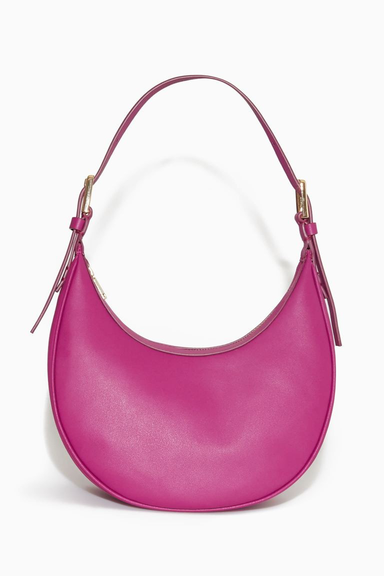 SICHELFÖRMIGE MINI-LEDERTASCHE | H&M (DE, AT, CH, NL, FI)