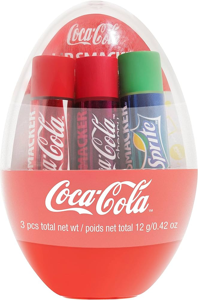 Lip Smacker Easter Trio Egg - Coca Cola | Easter Basket Stuffers for Children | Amazon (US)