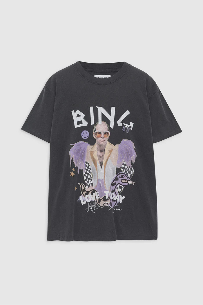 Lili Tee AB X To X Iscreamcolour Elton John - Cream | Anine Bing