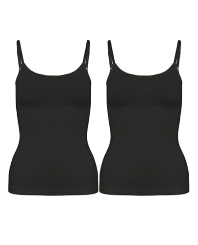 SHAPERMINT Womens Tops - Scoop Neck Cami Body Shaper for Women, Shapewear Tummy Control, Camisole Tank Tops for Women | Amazon (US)