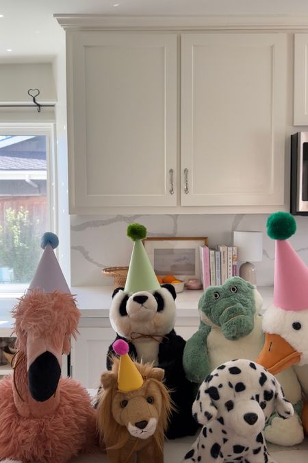 The cutest stuffed animals for a kids party animal theme 

#LTKkids #LTKparties #LTKfamily