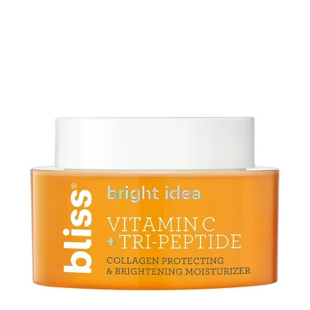 Bliss Bright Idea Face Moisturizer with Vitamin C, Collagen-Protecting and Brightening, 1.7 oz | Walmart (US)