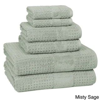 Turkish SPA Collection 6-Piece Towel Set (Misty Sage) | Bed Bath & Beyond