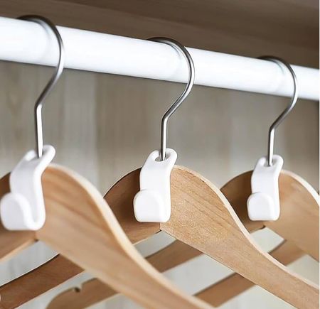 These clothes hanger connectors are amazing for organizing and creating more space! Under $10 🤌🏼

#LTKhome #LTKsalealert #LTKstyletip