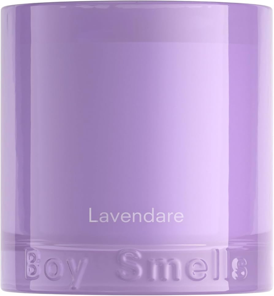 Boy Smells Lavender Candle - 8.5 oz - Luxury Candle with Lemon, Lavander, and Vetiver - Up to 50-... | Amazon (US)