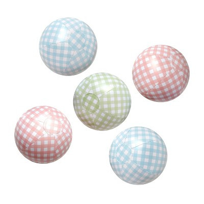 Minnidip 5ct Balloon Garland: Gingham Print | Target