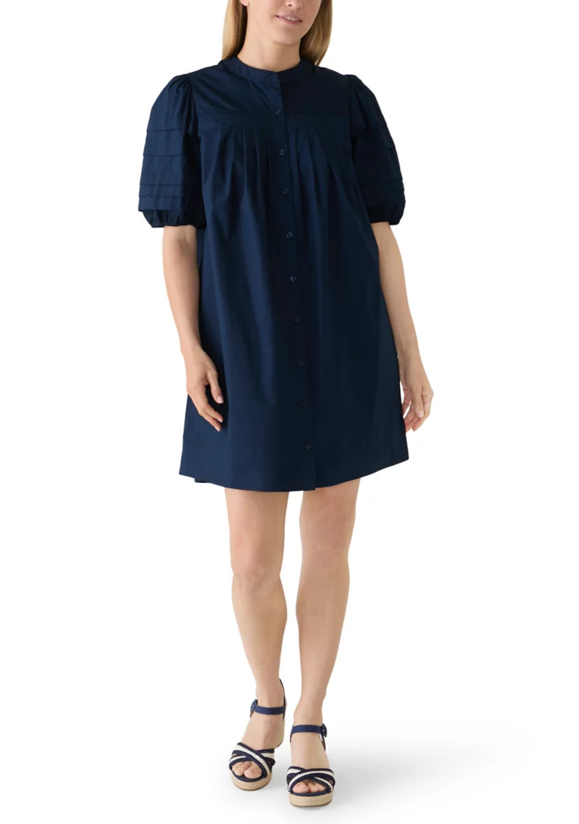 Women's Puff Sleeve Pintuck Dress | Belk