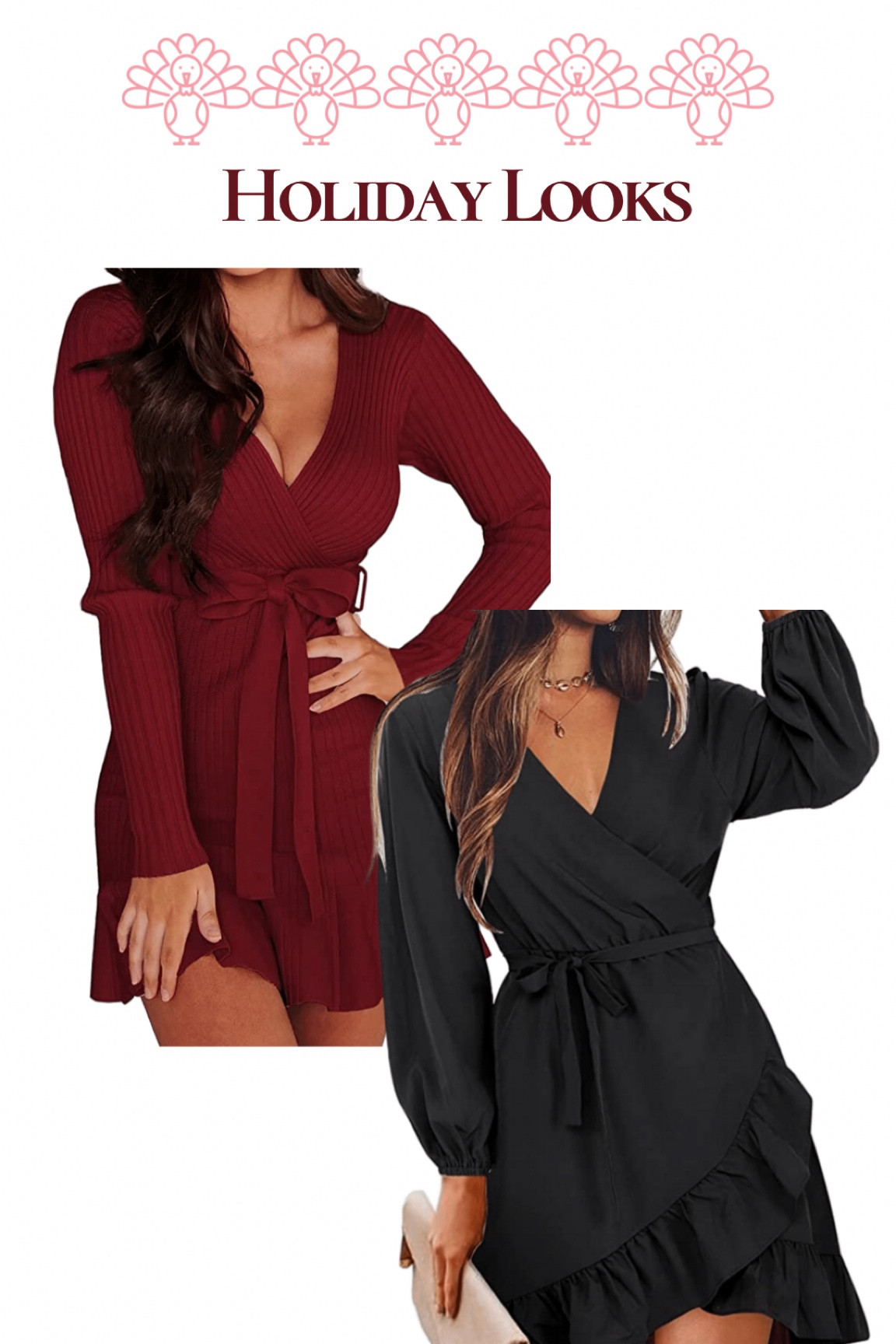 Holiday outfits Friendsgiving outfit holiday dresses Amazon finds sweater dress winter dress wear to work 

#LTKstyletip #LTKHoliday #LTKSeasonal