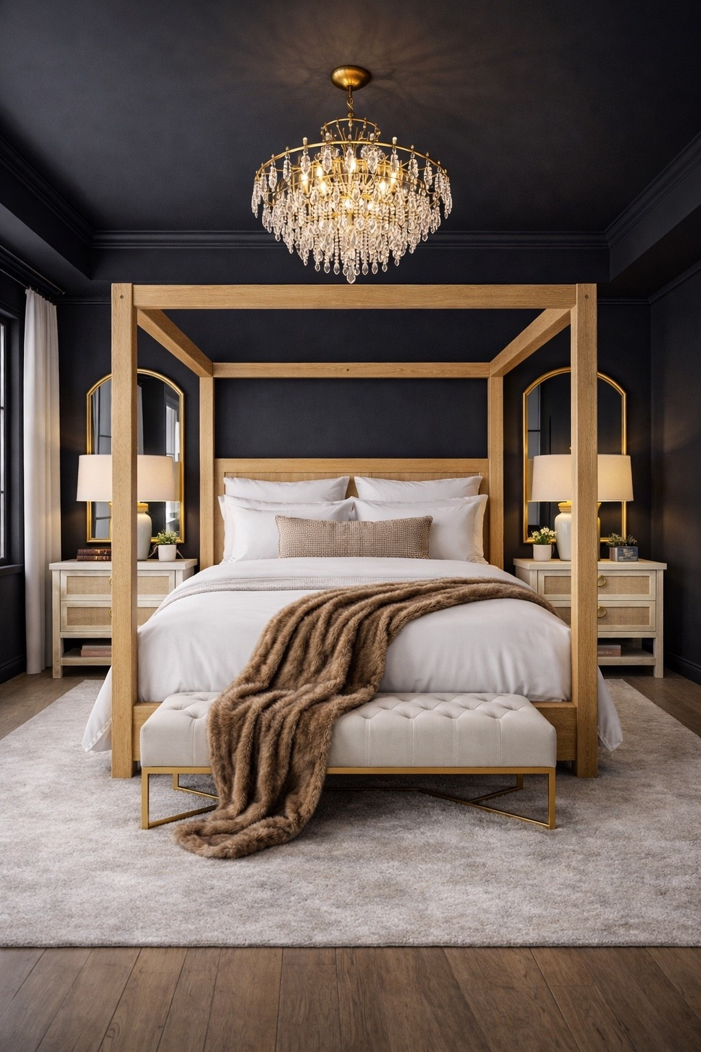 This is what happens when you love moody walls and soft textures.
Luxe, but livable. Dramatic, but warm.

I linked similar pieces on LTK 🤍
Designed by yours truly — Diamond Elevation Design ✨

#LTKdayinmylife #LTKHome