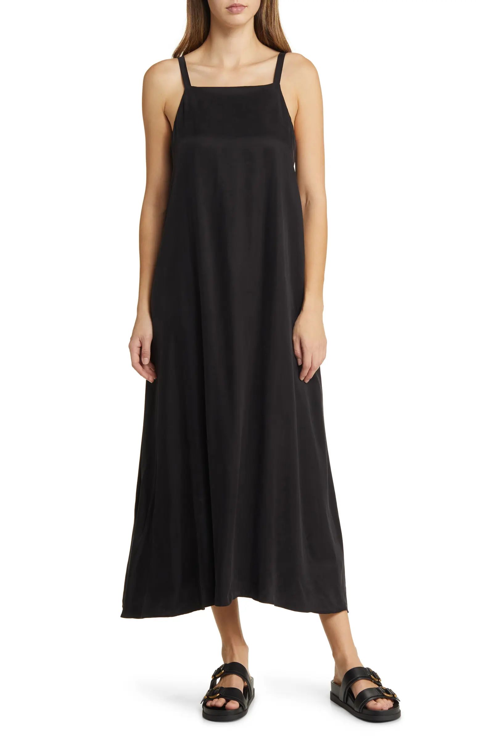 Pocket A-Line Maxi Dress | Nordstrom