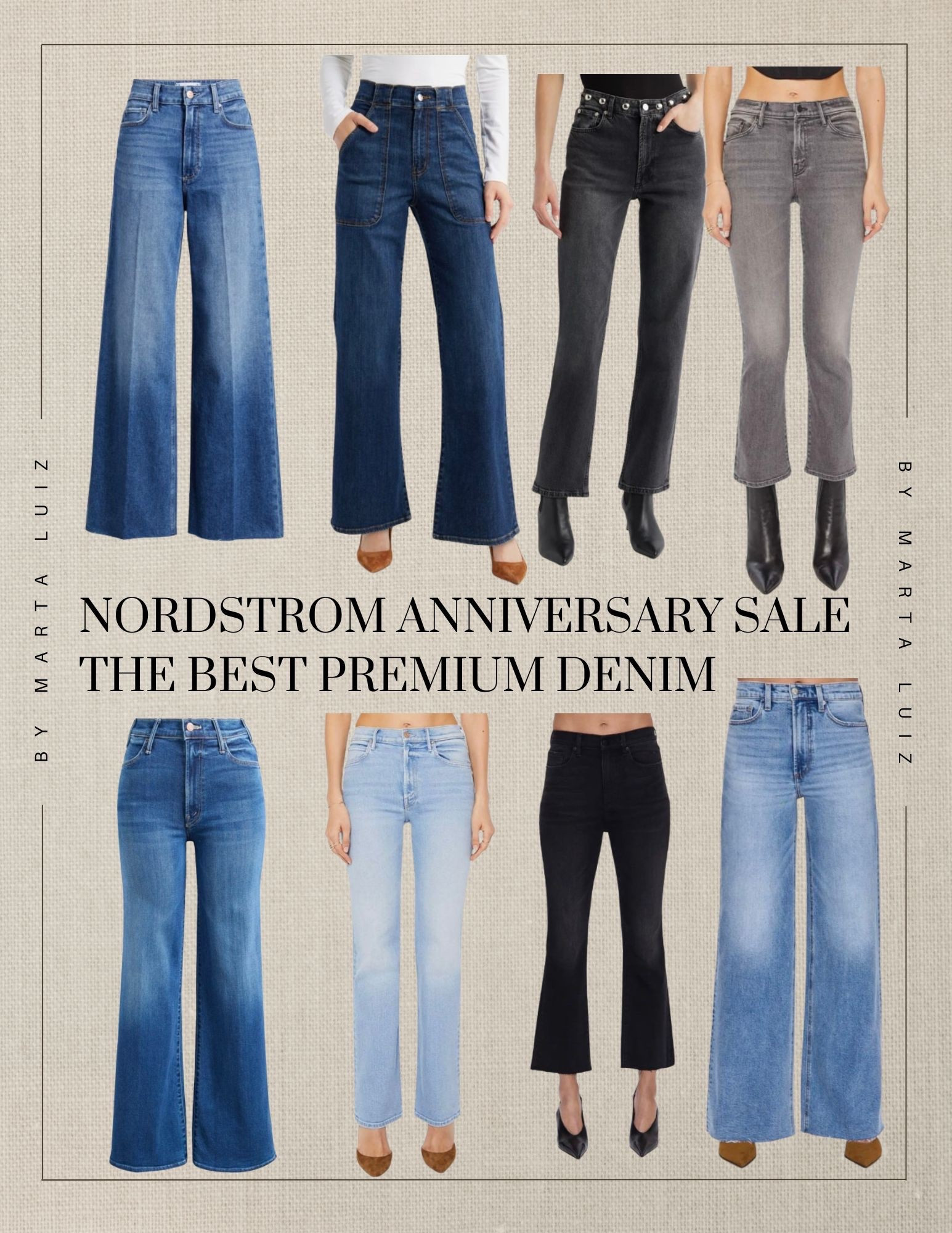 Nordstrom Anniversary Sale 
THE BEST PREMIUM DENIM 

The Nordstrom Anniversary Sale is the perfect time to invest in premium denim at unbeatable prices. This year’s selection includes top-tier brands like MOTHER, FRAME, Paige, Rails, and Pistola—known for their flattering fits, high-quality fabrics, and effortlessly cool style. 

Whether you're looking for timeless straight-leg styles, on-trend wide legs, these brands deliver denim that elevates your wardrobe. Take advantage of this limited-time event to stock up on elevated basics that you’ll wear all year long.

#LTKSeasonal #LTKStyleTip #LTKSaleAlert